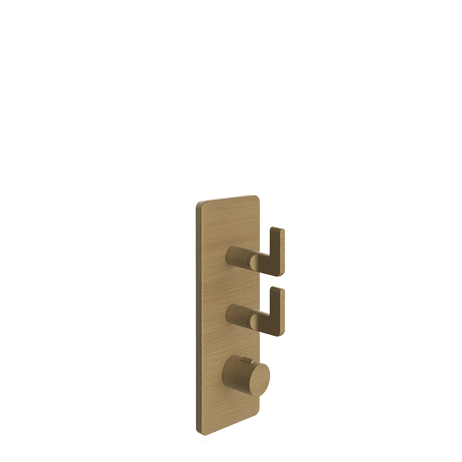 Gessi Shower Mixer 58204 in Antique Brass