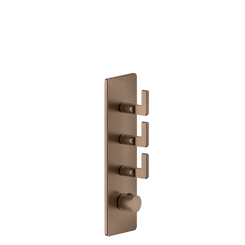 Gessi Shower Mixer 58206 in Copper Brushed Pvd