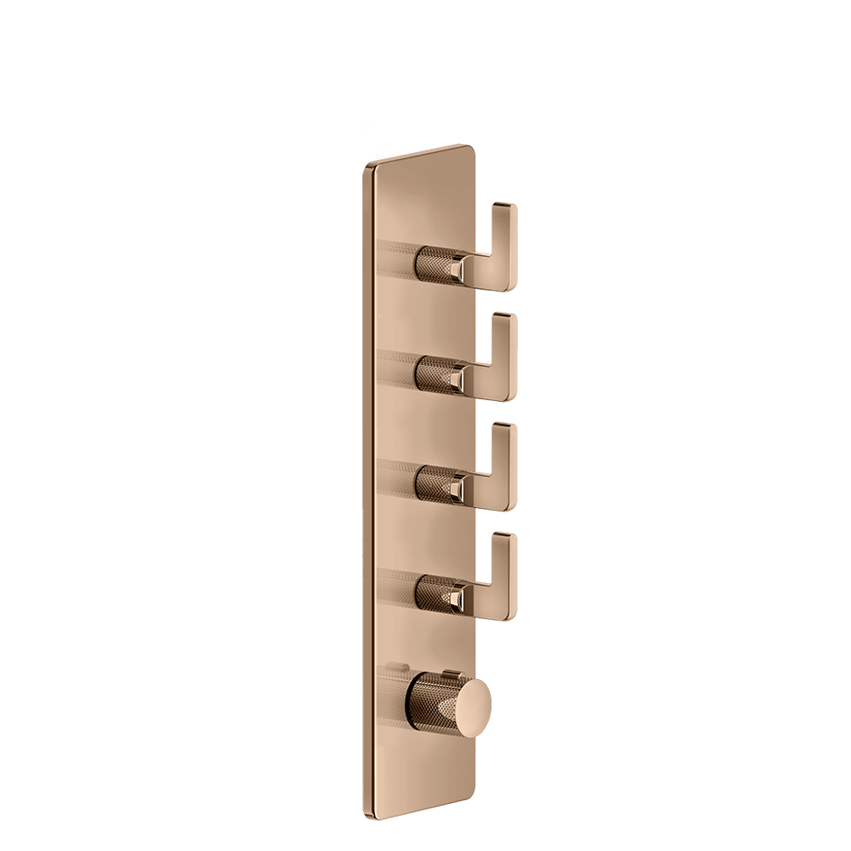 Gessi Shower Mixer 58208 in Copper Pvd