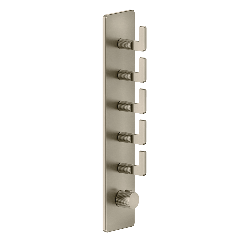 Gessi Shower Mixer 58210 in Finox Brushed Nickel