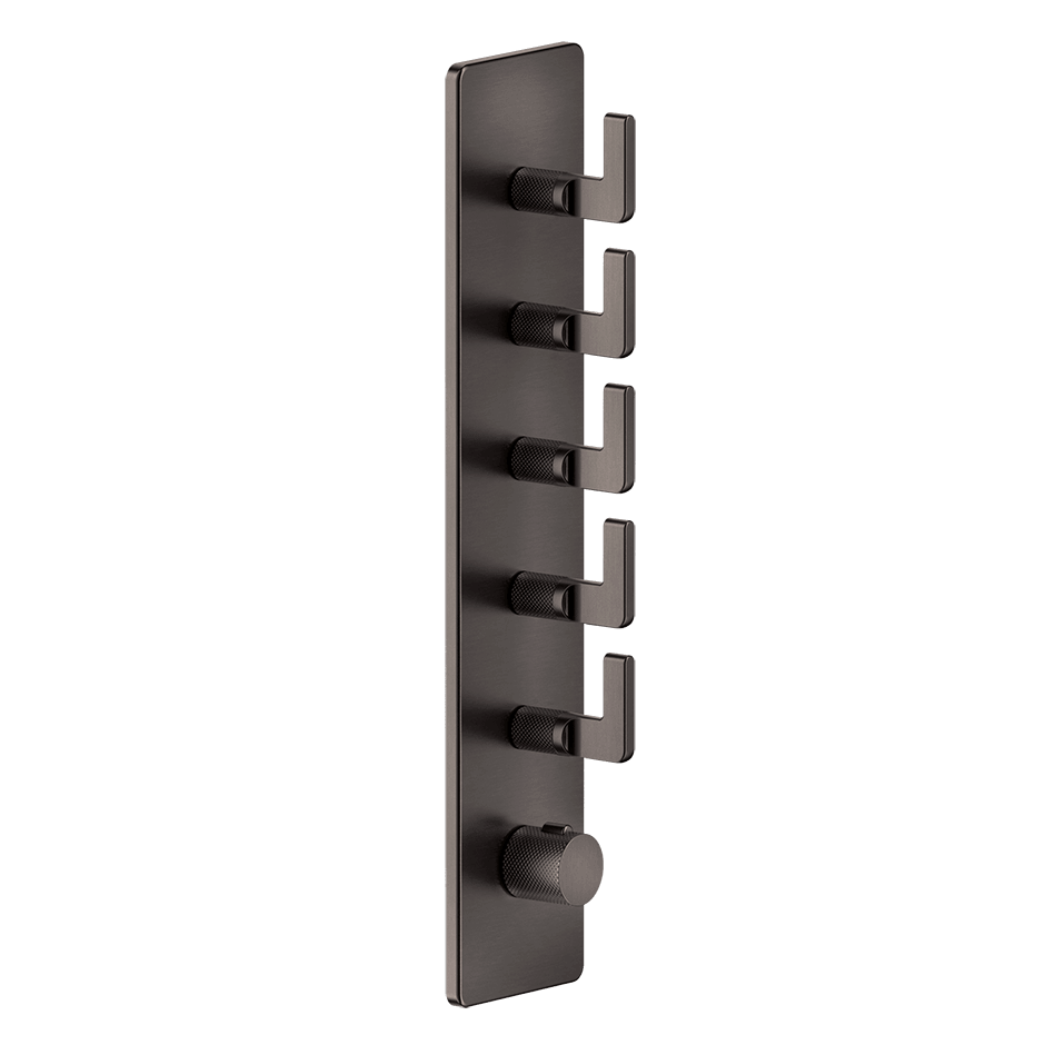 Gessi Shower Mixer 58210 in Black Metal Br. Pvd