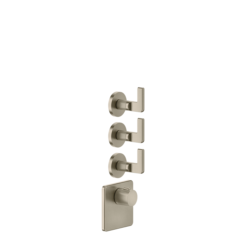 Gessi Shower Mixer 58216 in Finox Brushed Nickel