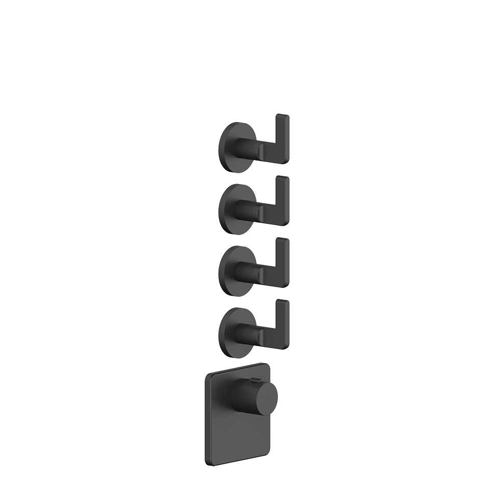 Gessi Shower Mixer 58218 in Matte Black