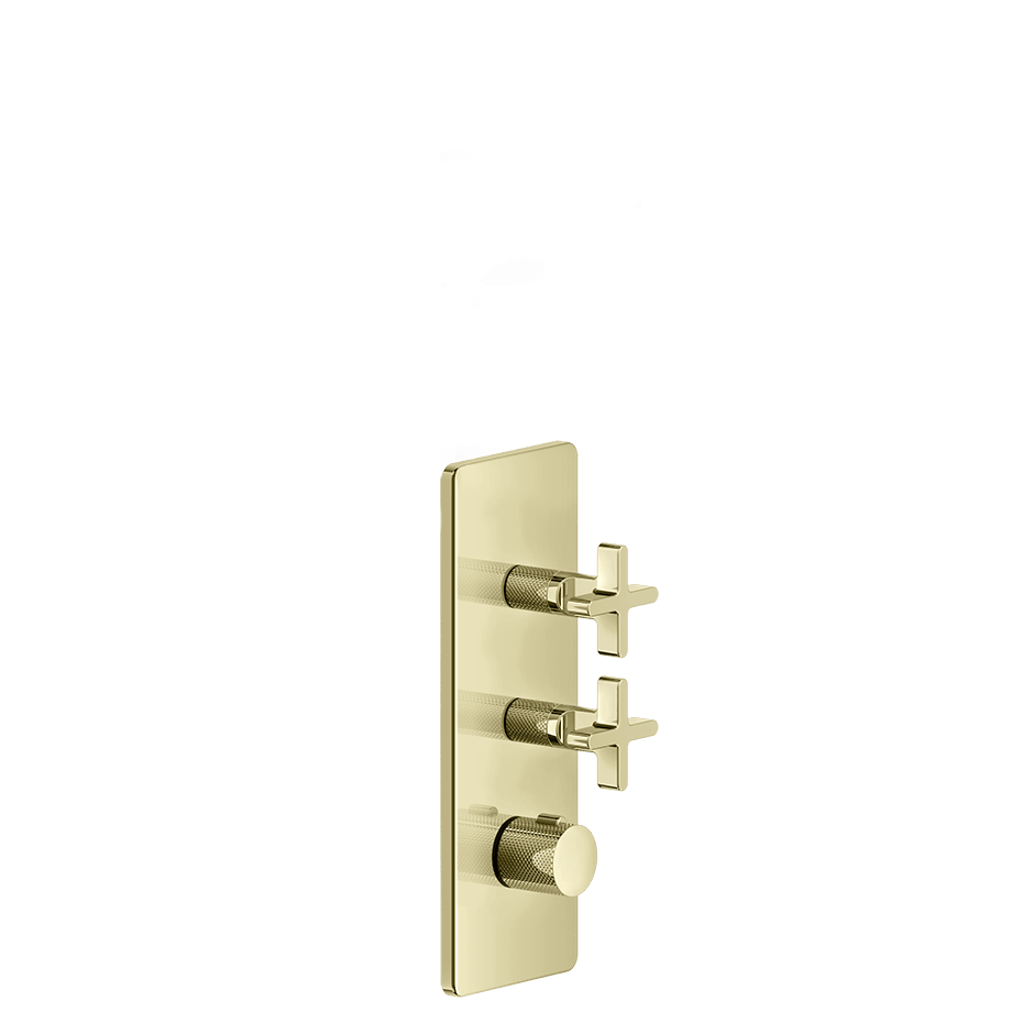 Gessi Shower Mixer 58224 in Brass Pvd