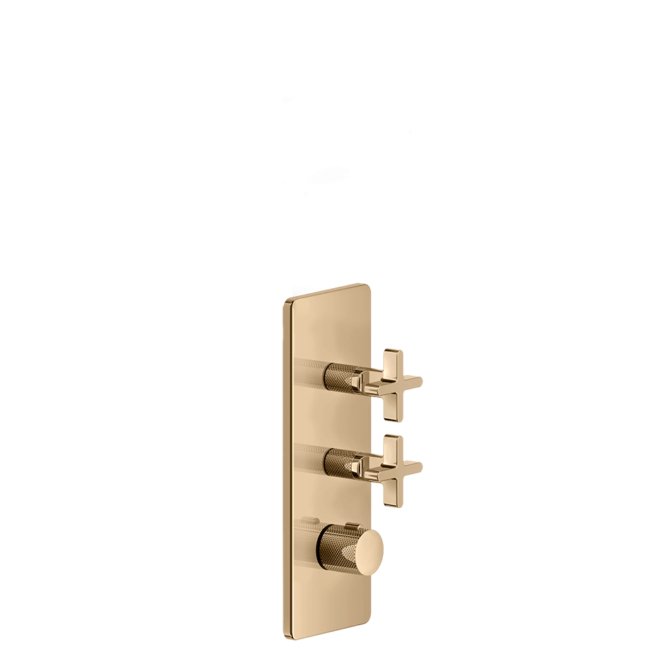 Gessi Shower Mixer 58224 in Warm Bronze Pvd