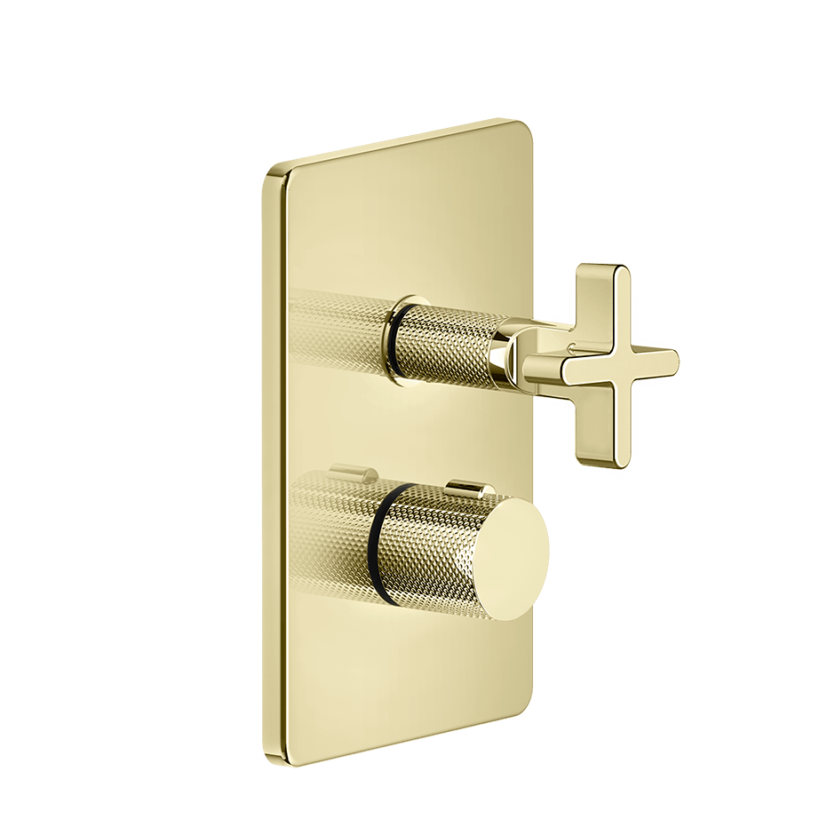 Gessi Shower Mixer 58236 in Brass Pvd