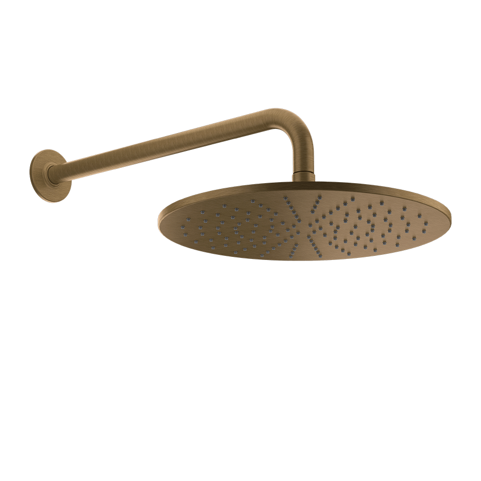 Gessi Showerhead 58248 in Antique Brass