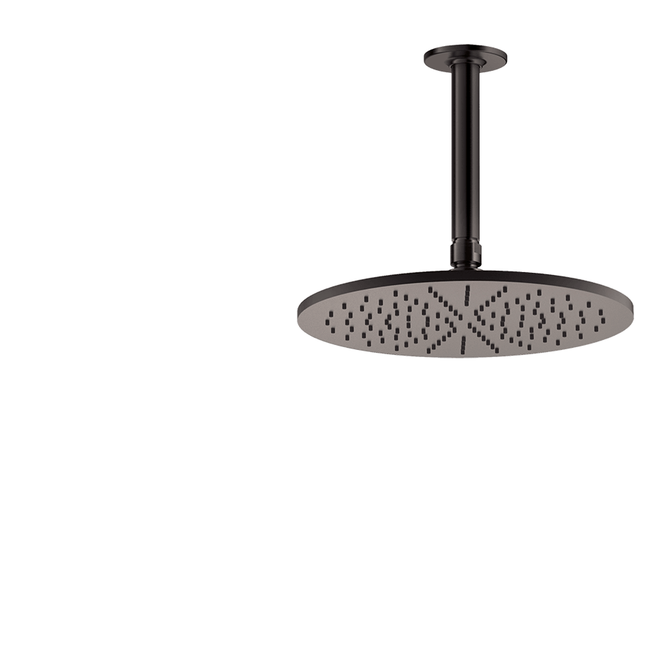 Gessi Showerhead 58250 in Black Metal Br. Pvd
