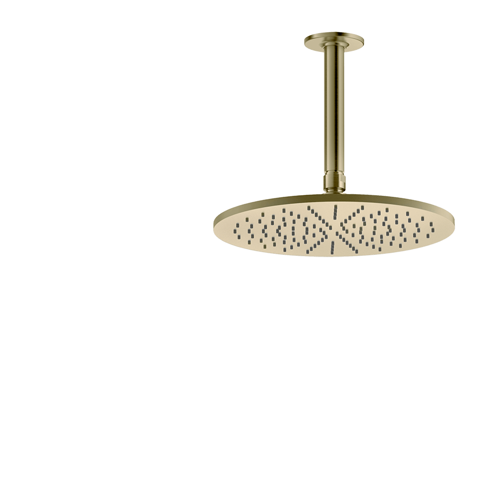 Gessi Showerhead 58250 in Brass Brushed Pvd