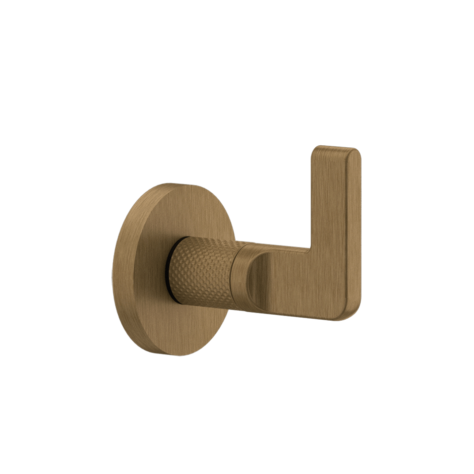 Gessi Stop Valve 58263 in Antique Brass