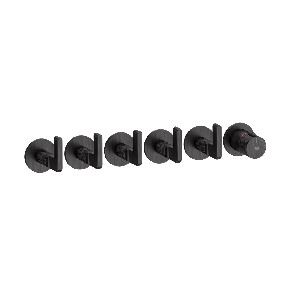 Gessi Shower Mixer 58340 in Aged Bronze
