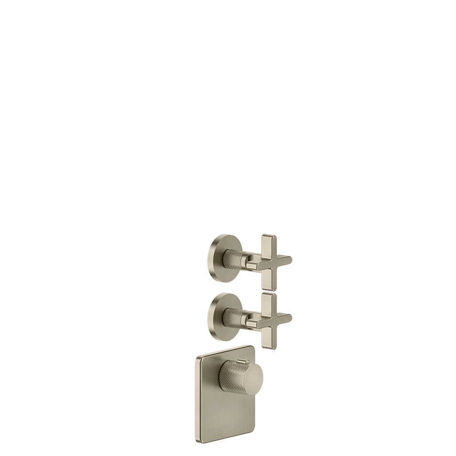 Gessi Shower Mixer 58344 in Finox Brushed Nickel