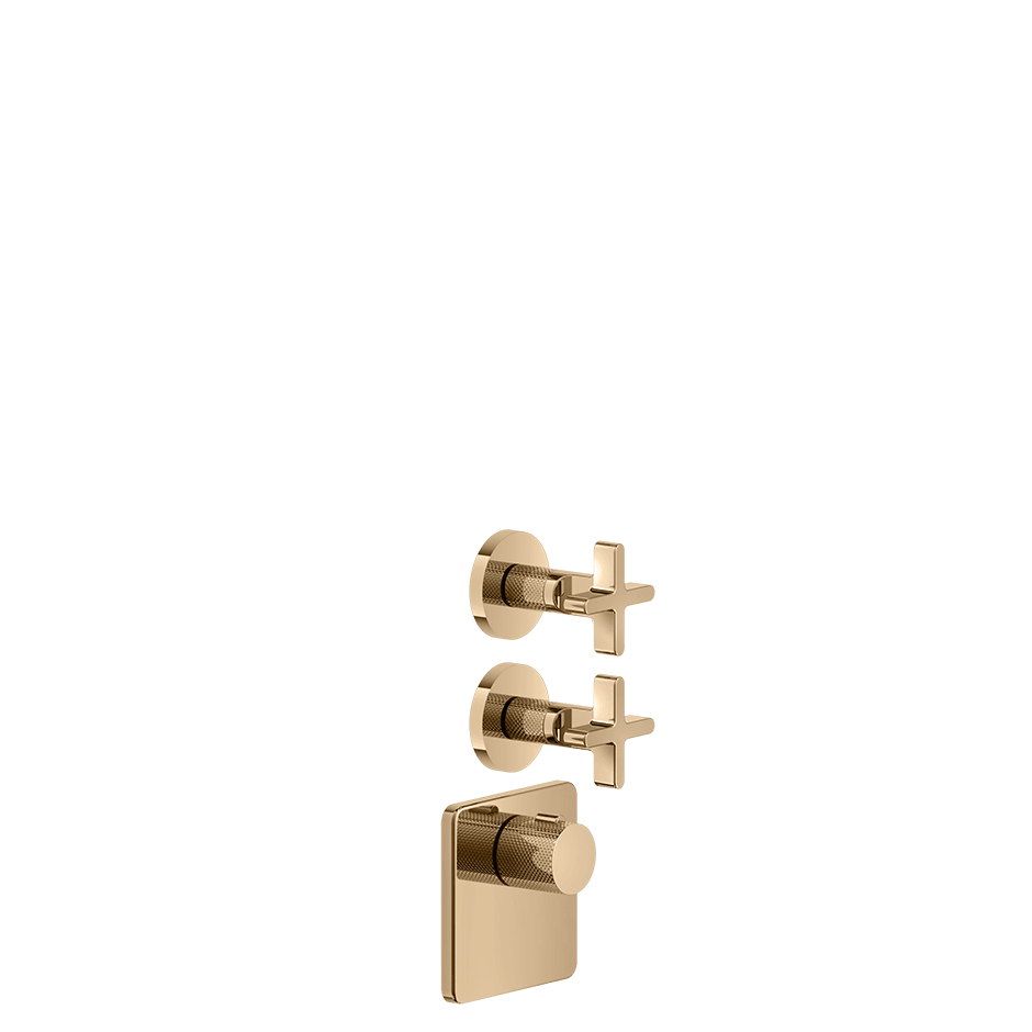 Gessi Shower Mixer 58344 in Warm Bronze Pvd
