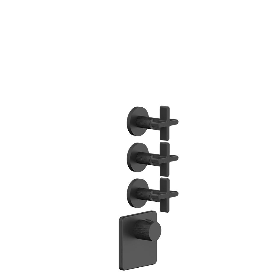Gessi Shower Mixer 58346 in Matte Black