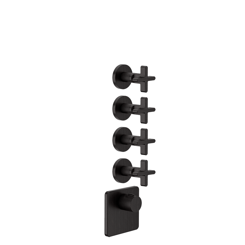 Gessi Shower Mixer 58348 in Aged Bronze