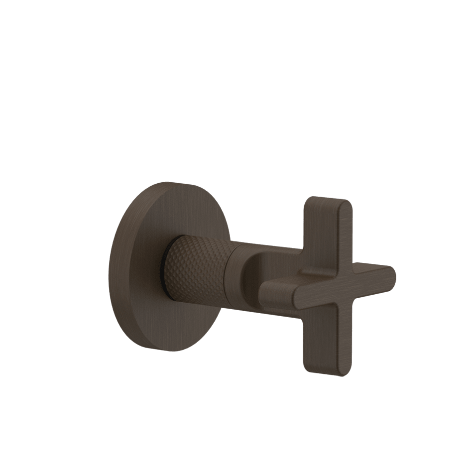 Gessi Stop Valve 58363 in Dark Bronze