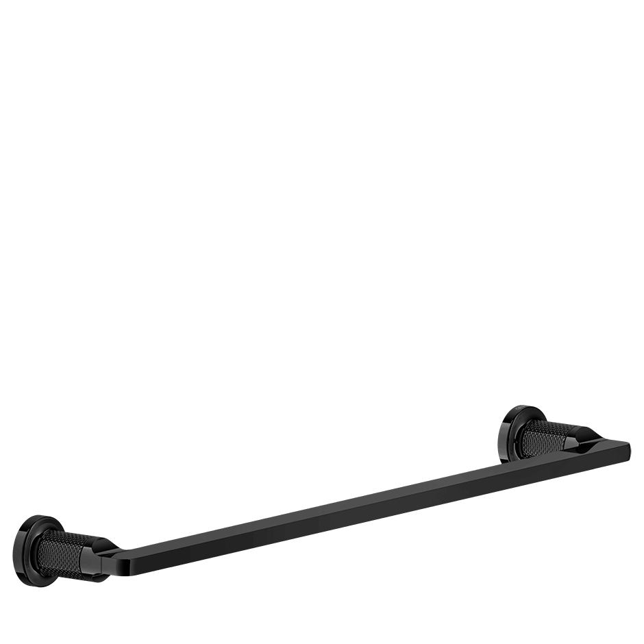 Gessi Towel Rail 58500 in Black Metal Pvd
