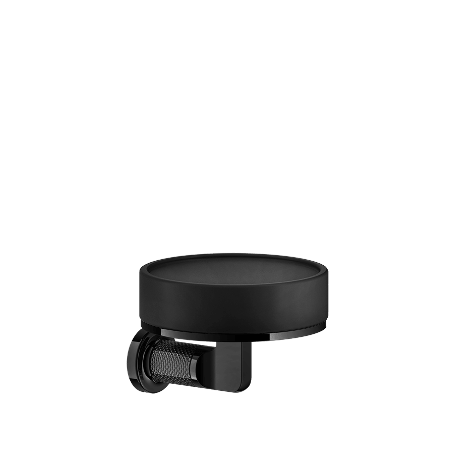 Gessi Soap Holder 58502 in Black Metal Pvd