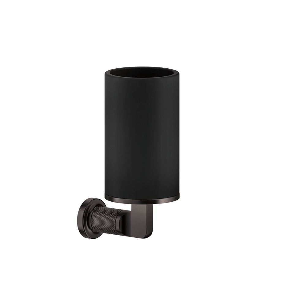Gessi Tumbler Holder 58508 in Black Metal Br. Pvd