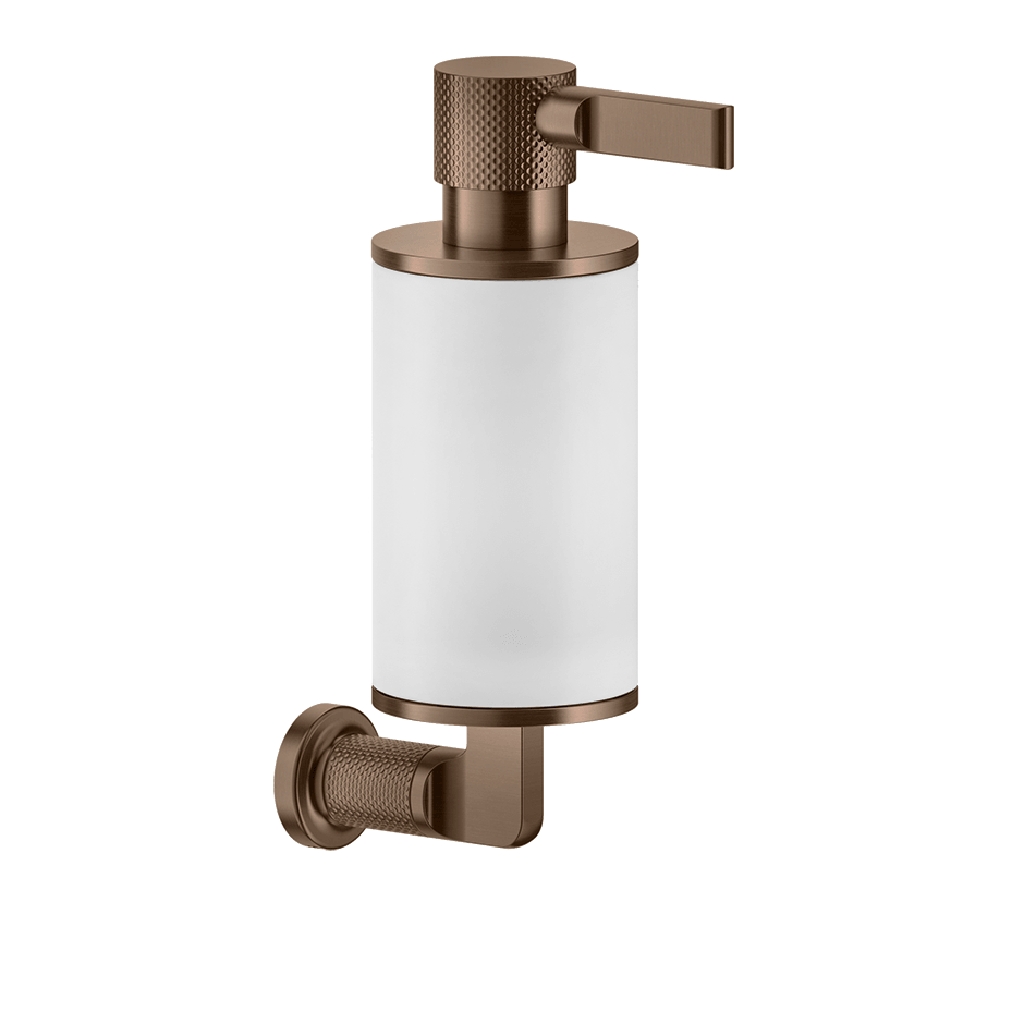 Gessi Soap Dispenser Holder 58513 in Copper Brushed Pvd
