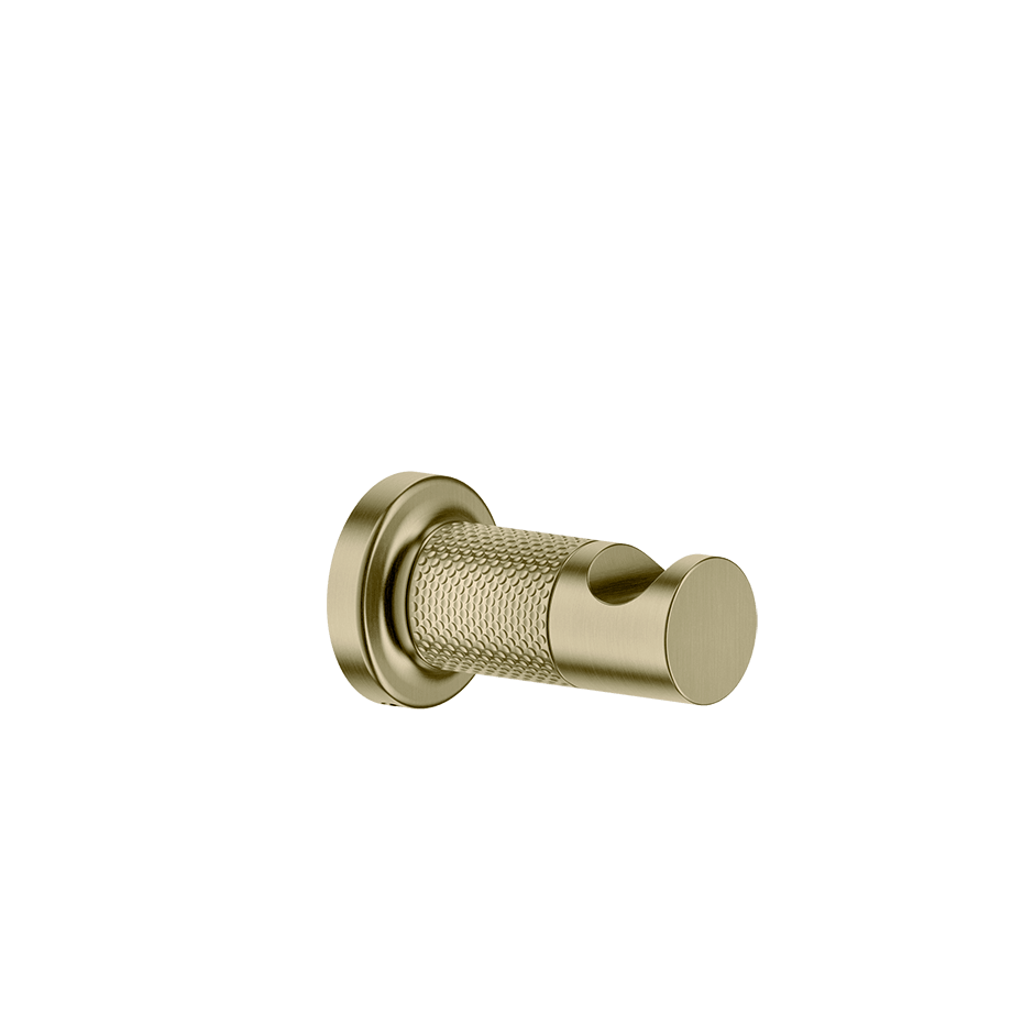 Gessi Robe Hook 58521 in Brass Brushed Pvd