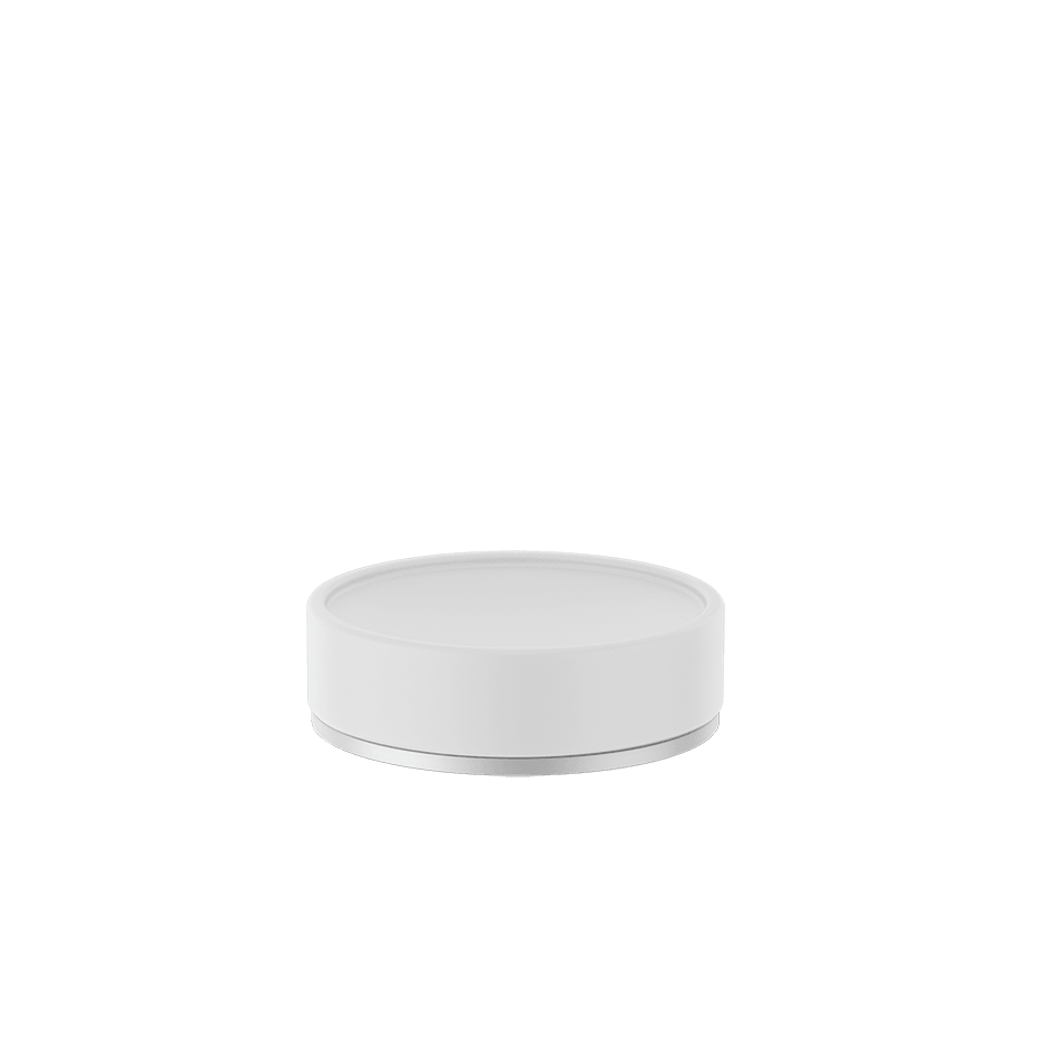 Gessi Soap Holder 58525 in Matte White