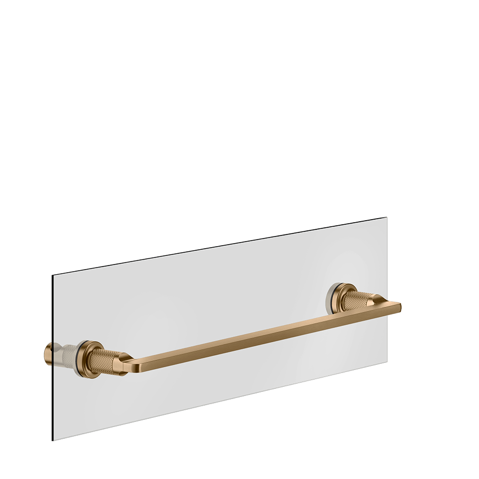 Gessi Towel Rail 58615 in Warm Bronze Br. Pvd