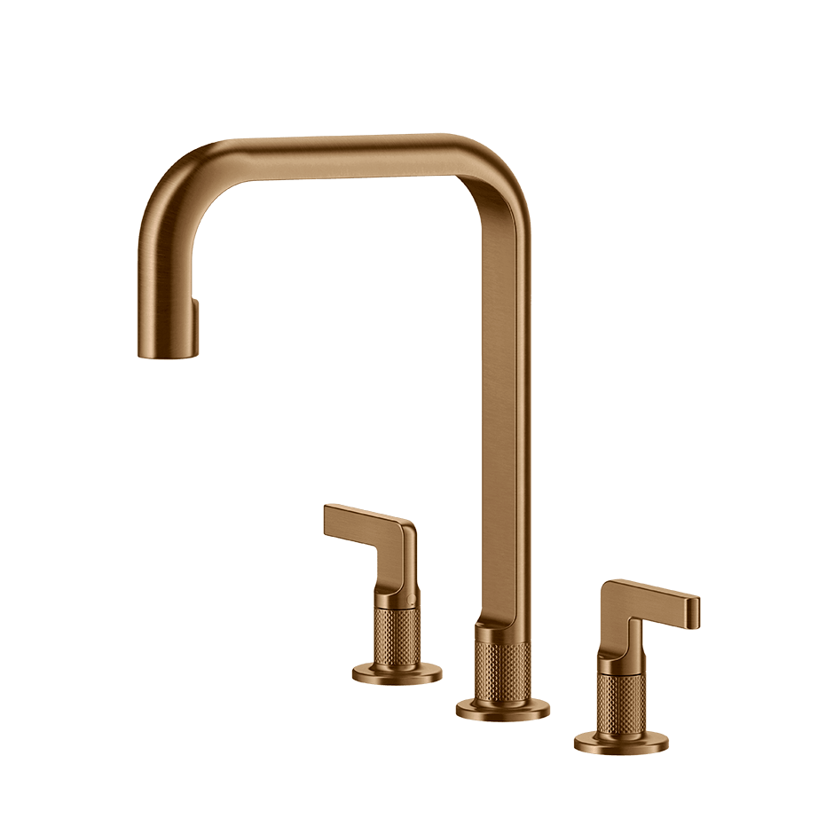 Gessi Sink Mixer 58701 in Warm Bronze Br. Pvd