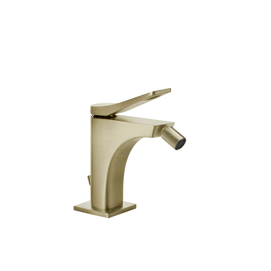 Gessi Bidet Mixer 59007 in Brass Brushed Pvd