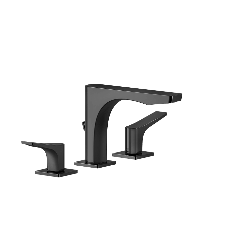 Gessi Washbasin Group 59011 in Black Metal Pvd