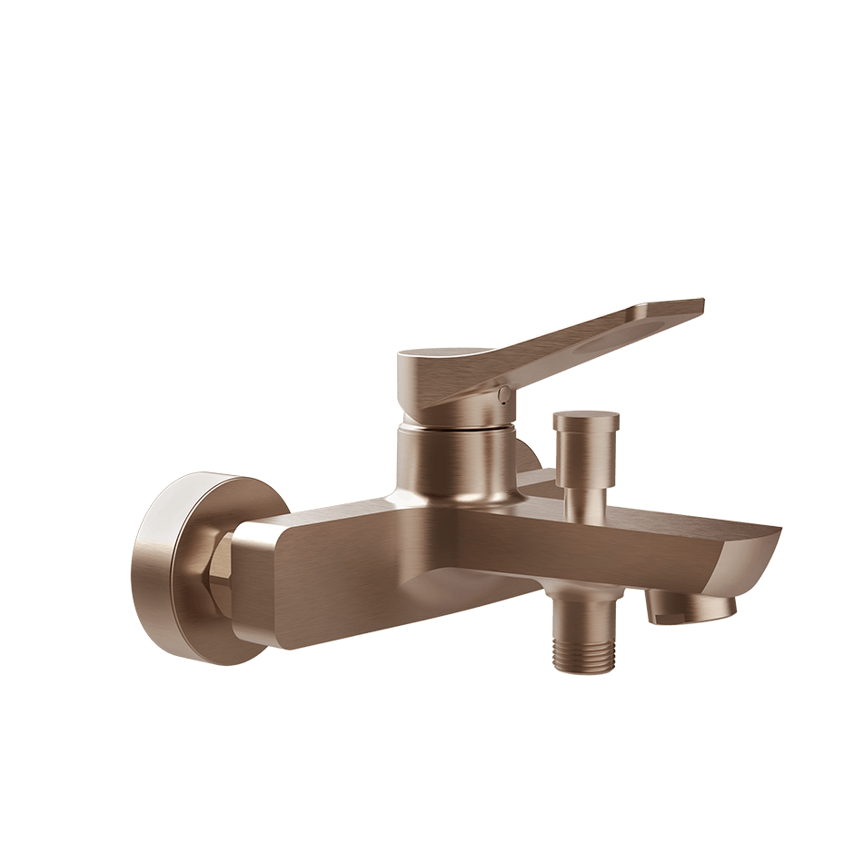 Gessi Bath Mixer 59013 in Copper Brushed Pvd