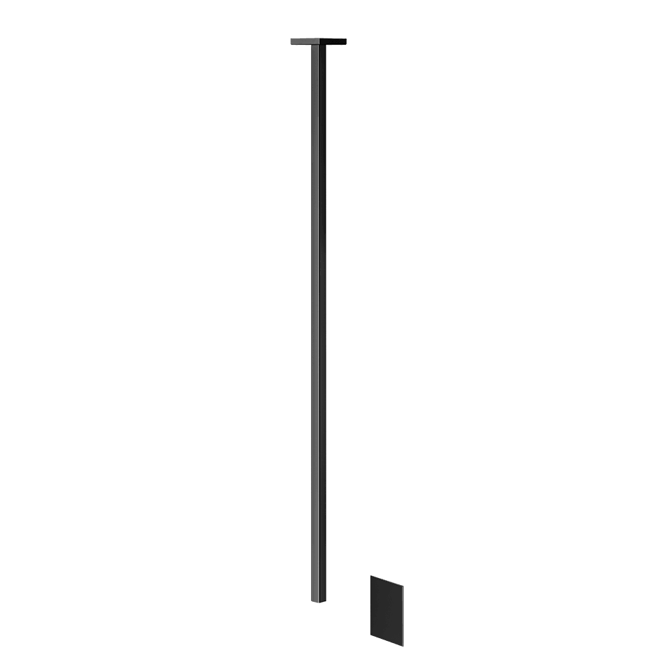 Gessi Electronic Mixer 59026 in Black Metal Pvd