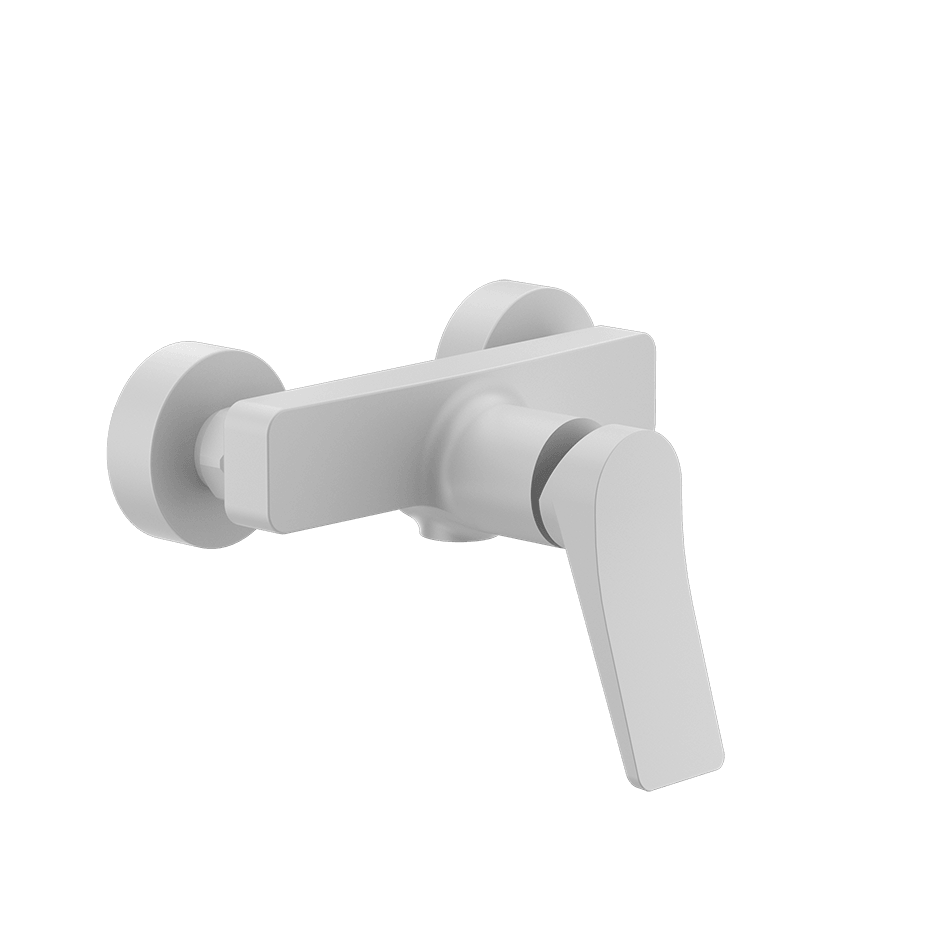 Gessi Shower Mixer 59031 in Matte White