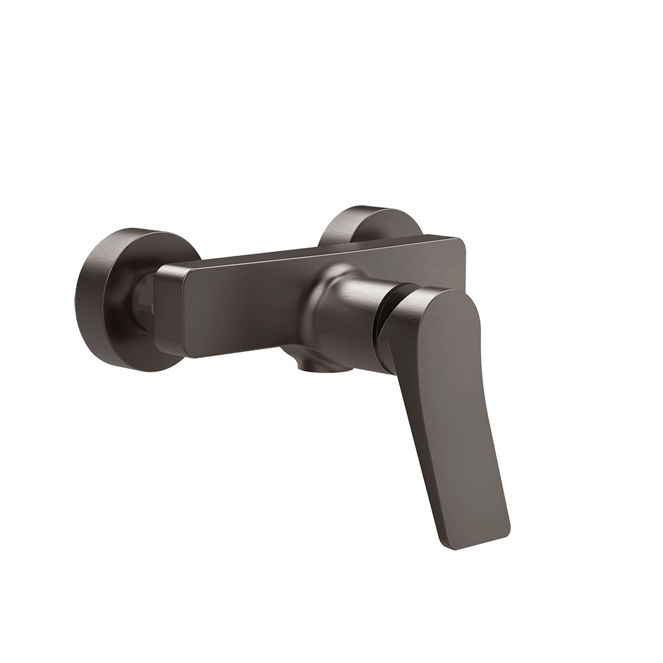 Gessi Shower Mixer 59031 in Black Metal Br. Pvd