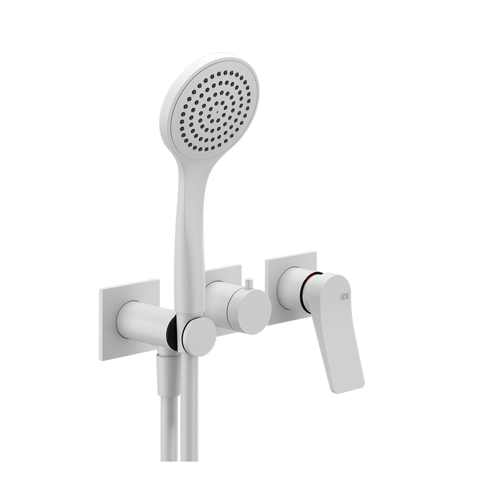 Gessi Shower Mixer 59036 in Matte White
