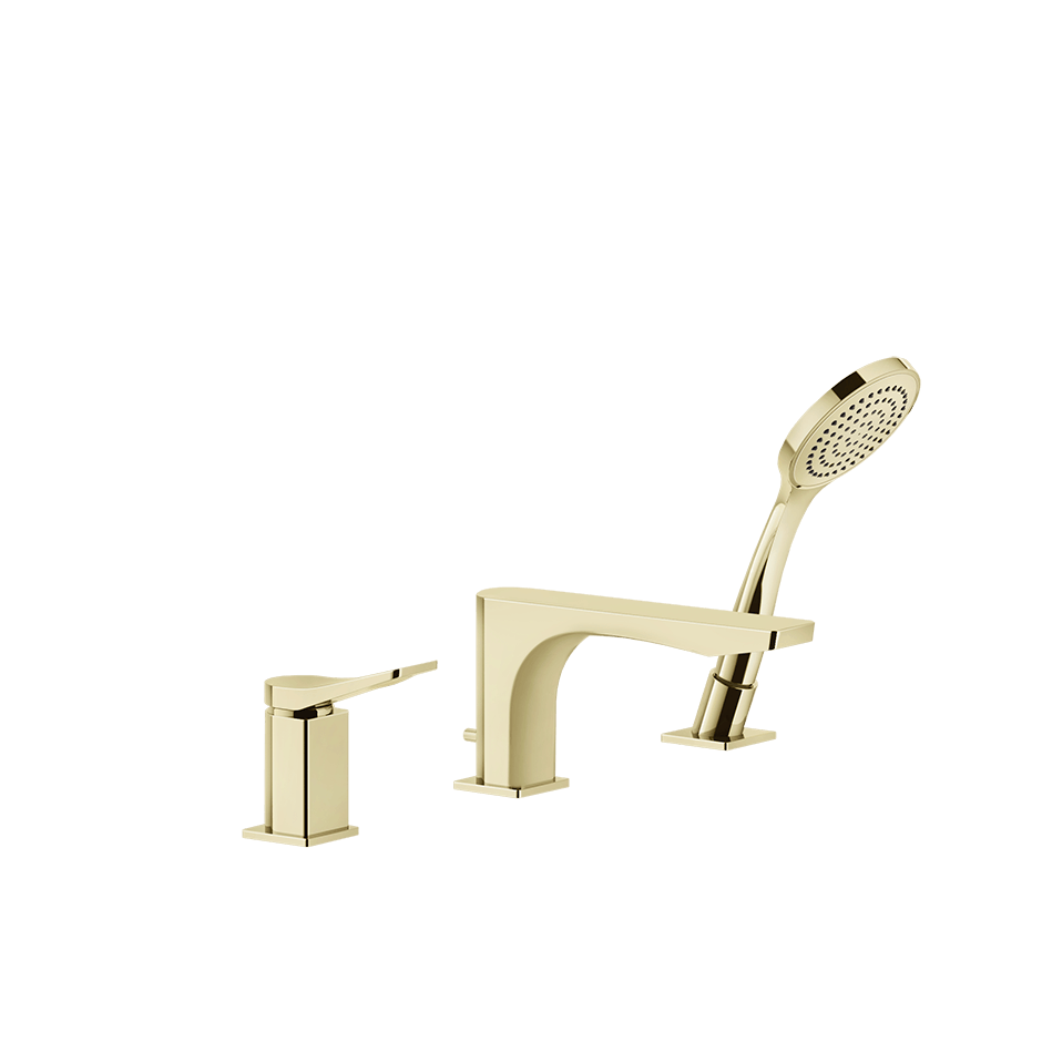 Gessi Bath Mixer 59037 in Brass Pvd
