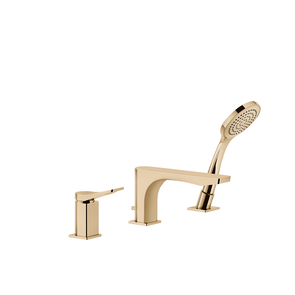 Gessi Bath Mixer 59037 in Warm Bronze Pvd