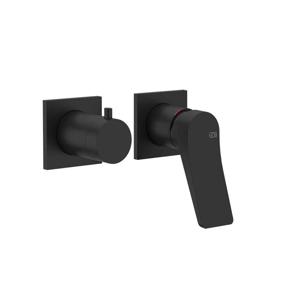 Gessi Shower Mixer 59038 in Matte Black