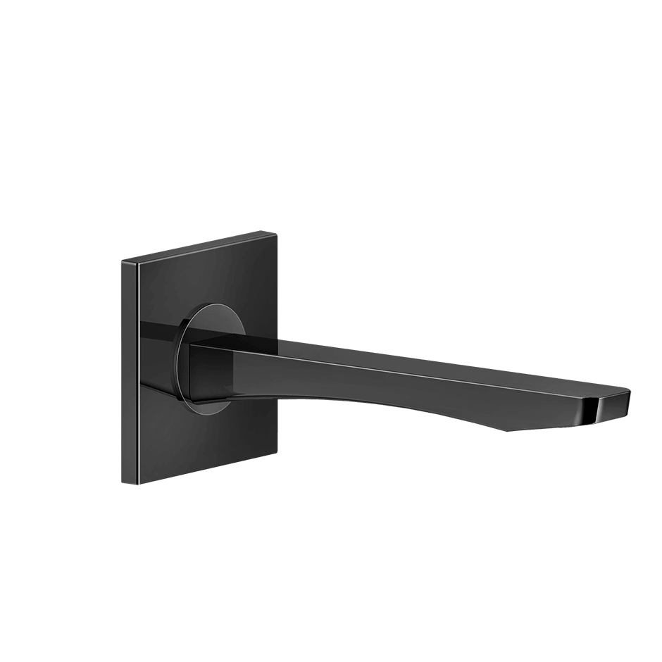 Gessi Basin Spout 59100 in Black Metal Pvd