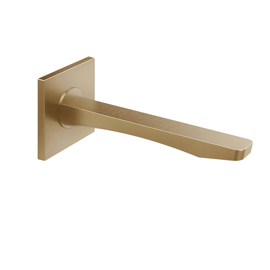 Gessi Basin Spout 59100 in Warm Bronze Br. Pvd