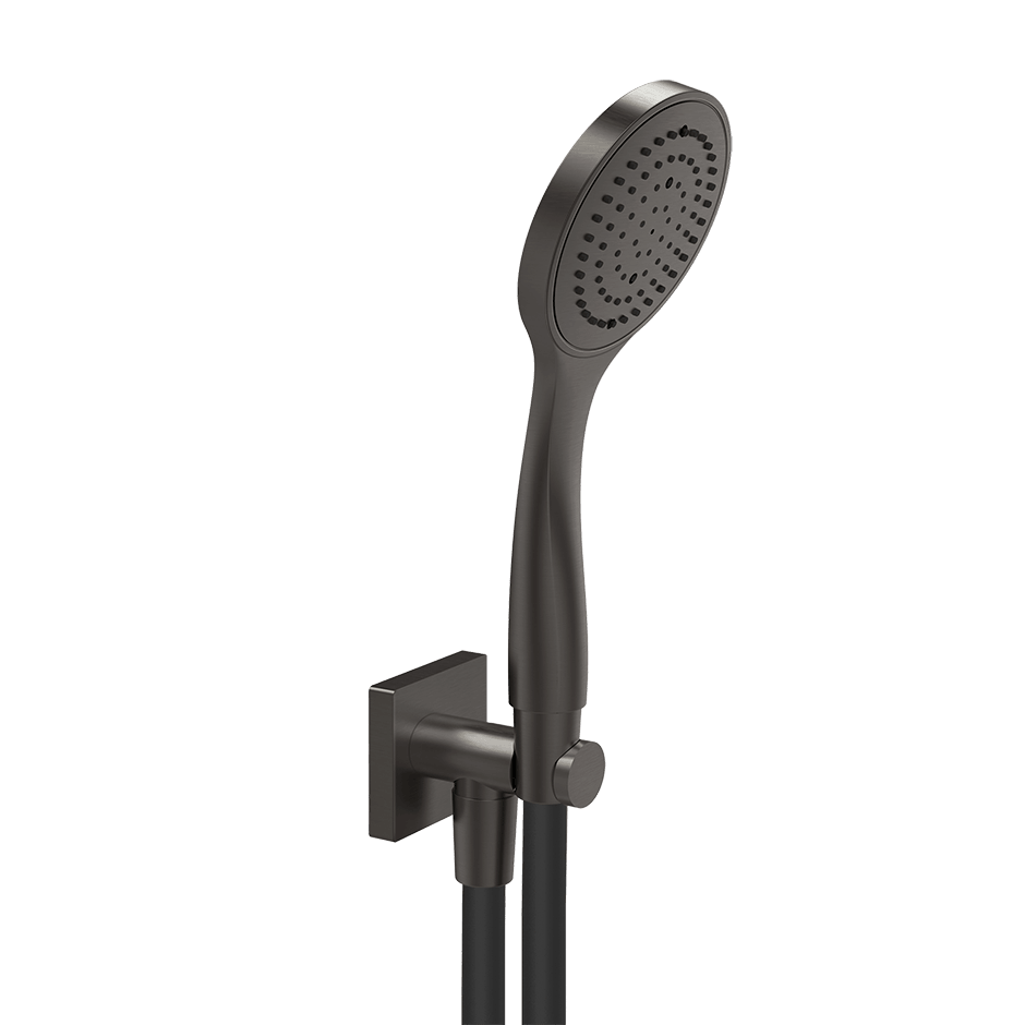 Gessi Shower Set 59123 in Black Metal Br. Pvd