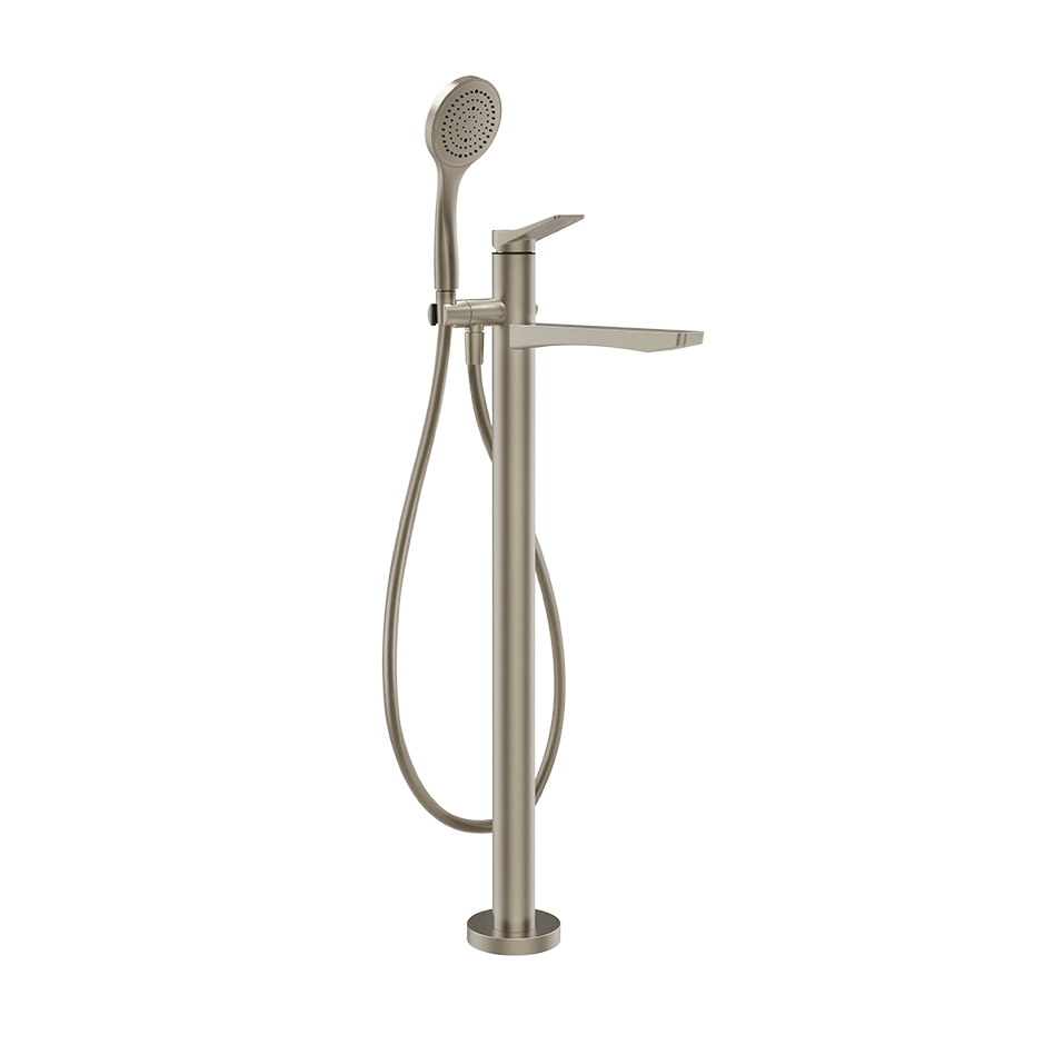 Gessi Bath Mixer 59131 in Finox Brushed Nickel
