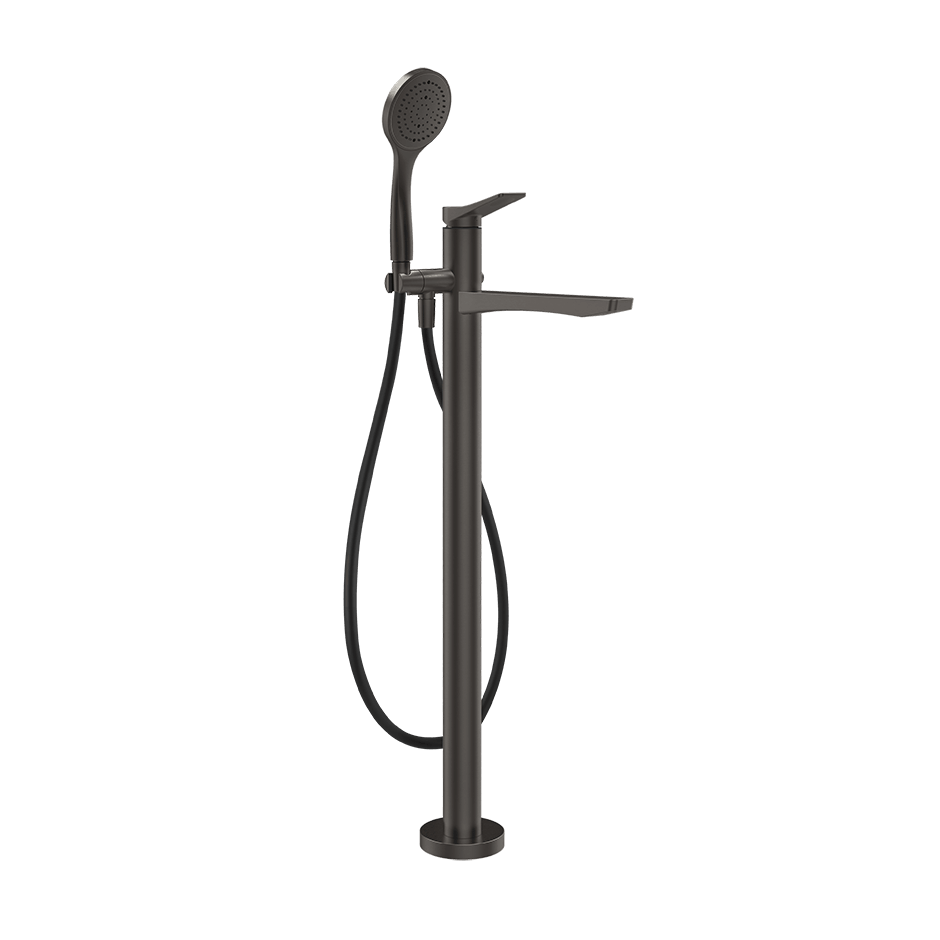 Gessi Bath Mixer 59131 in Black Metal Br. Pvd