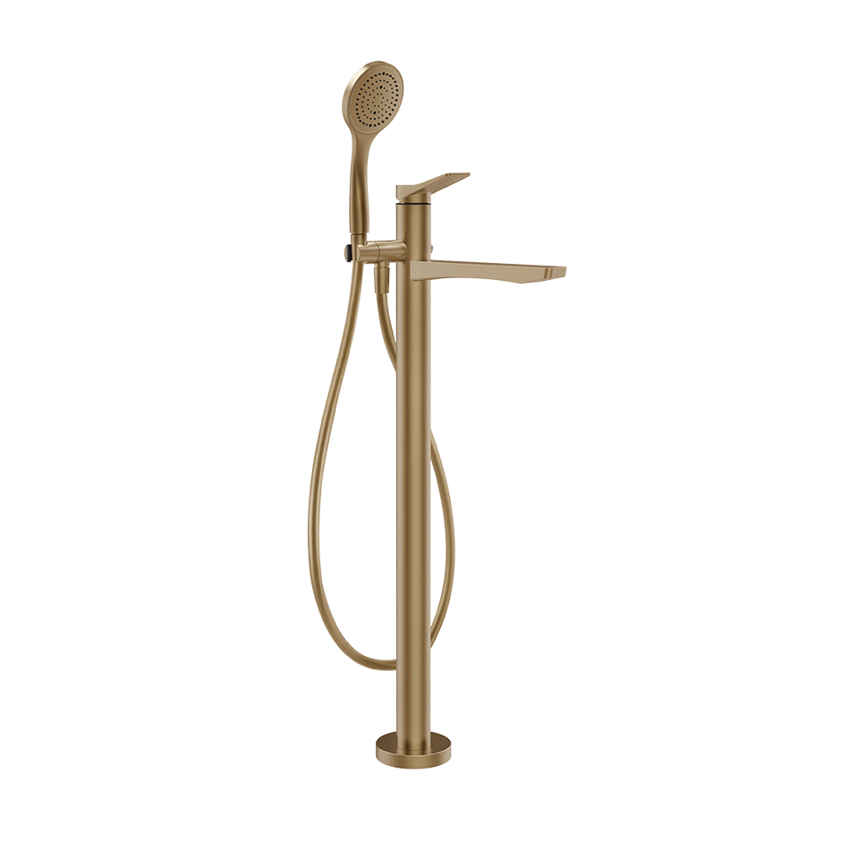 Gessi Bath Mixer 59131 in Warm Bronze Br. Pvd