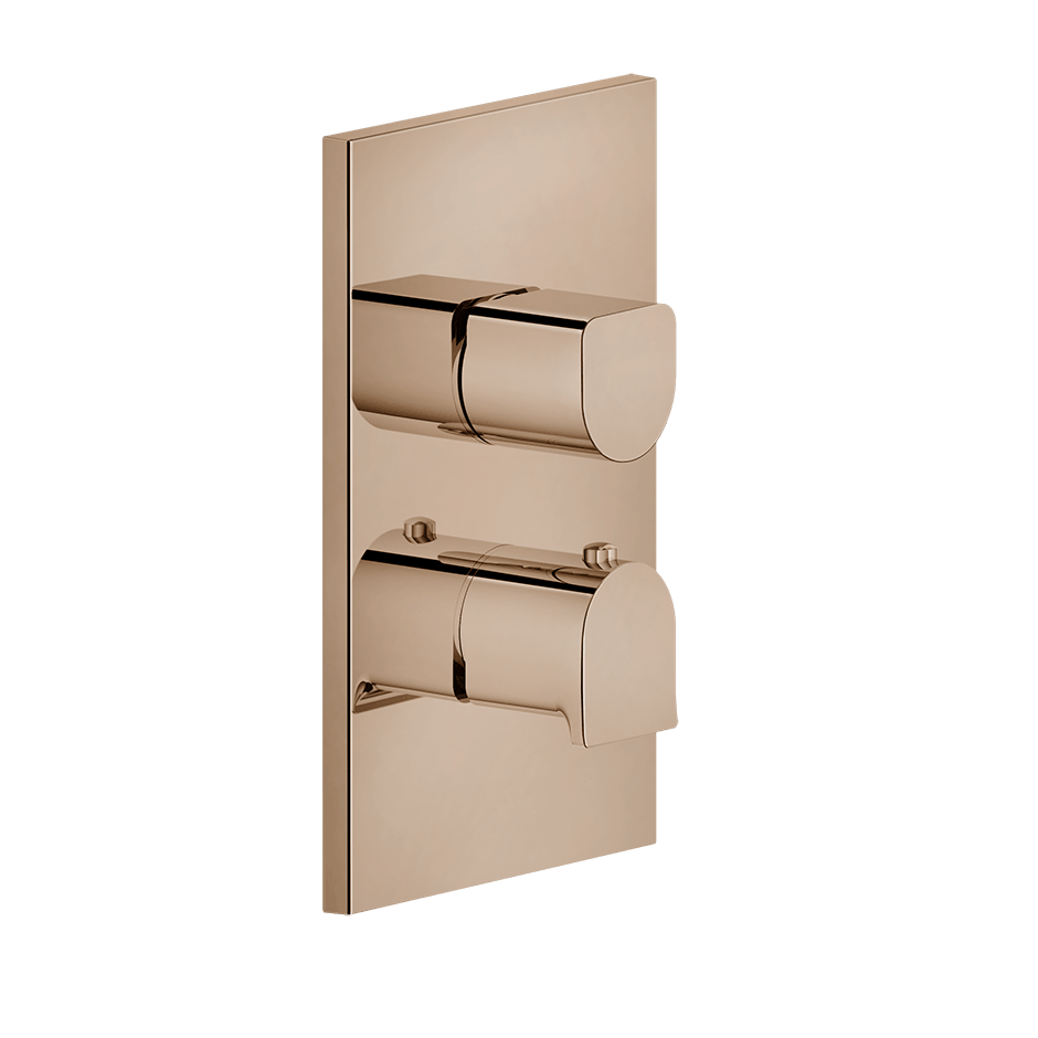 Gessi Shower Mixer 59136 in Copper Pvd