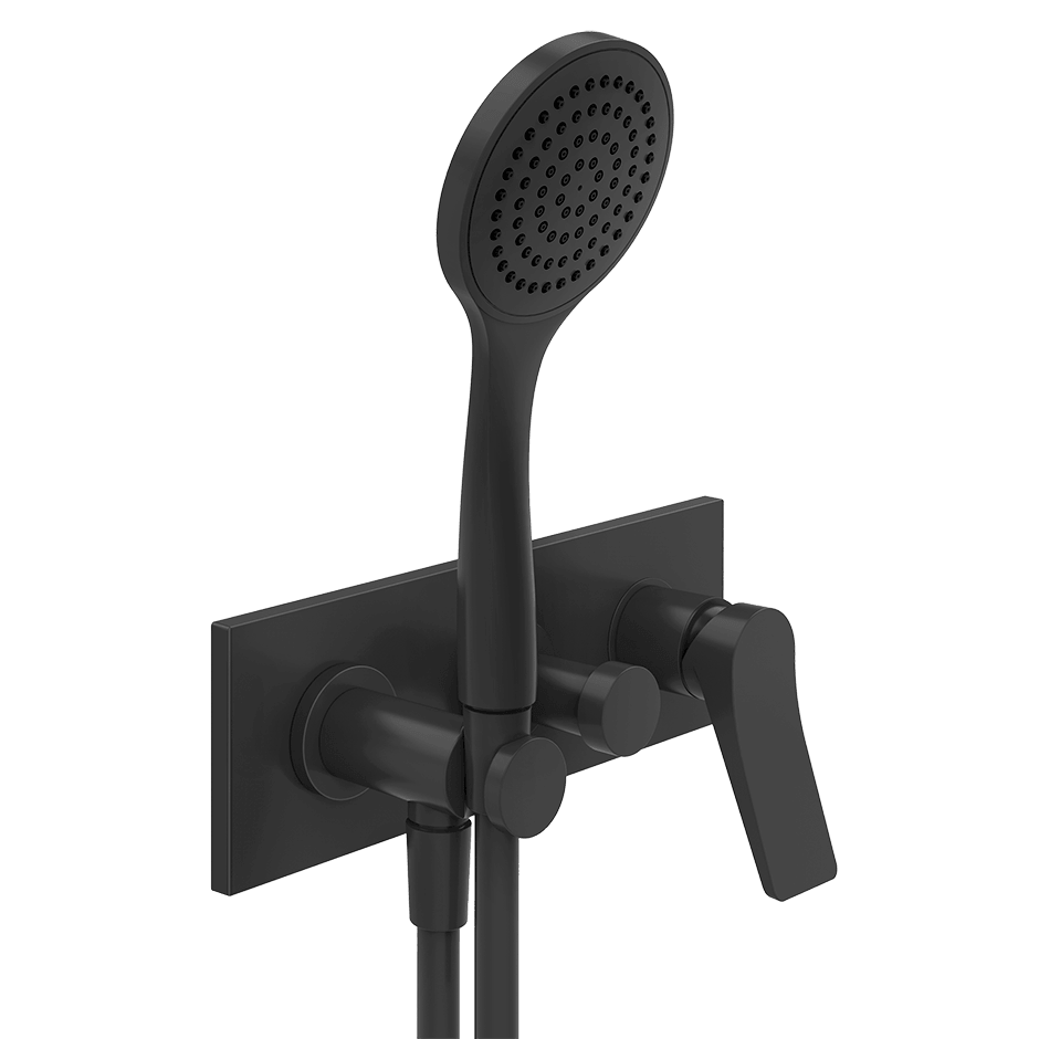 Gessi Bath Mixer 59140 in Matte Black