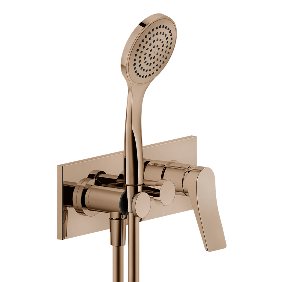 Gessi Bath Mixer 59141 in Copper Pvd