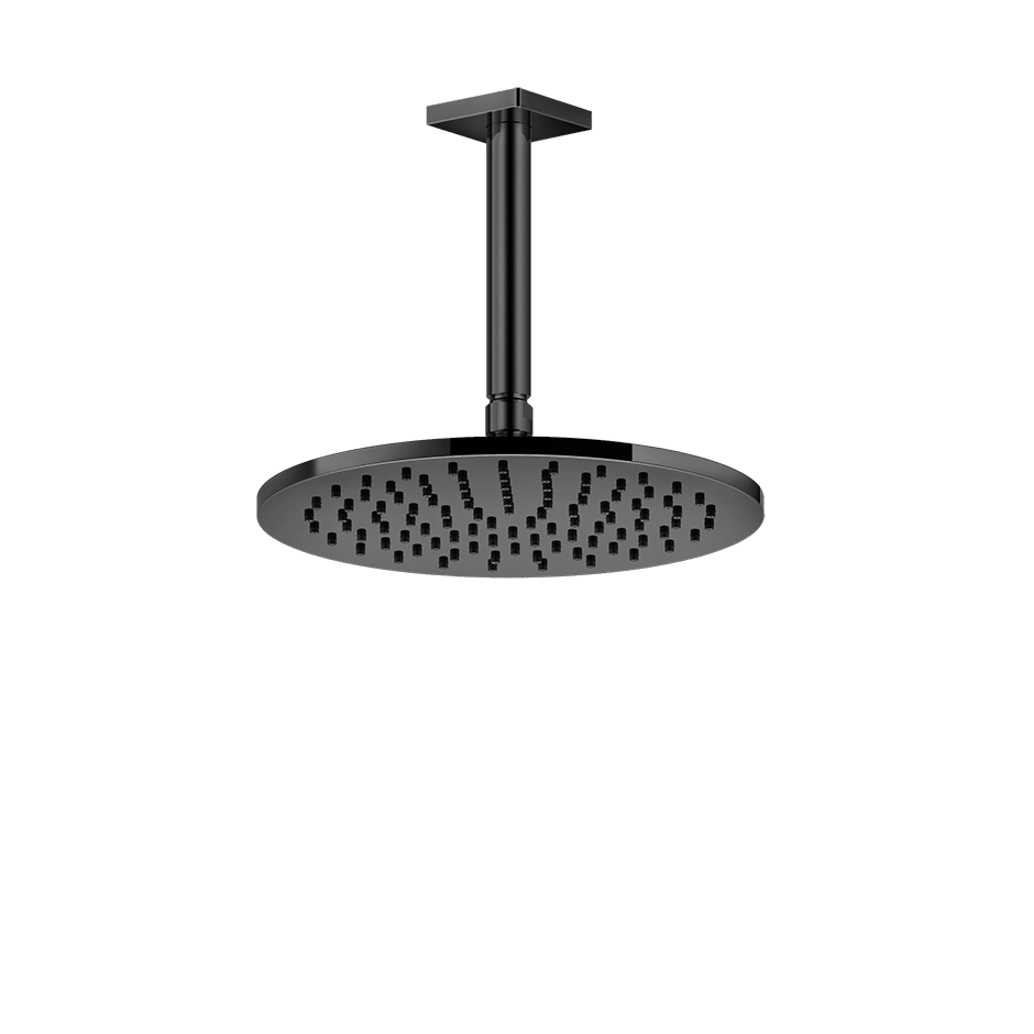 Gessi Showerhead 59152 in Black Metal Pvd