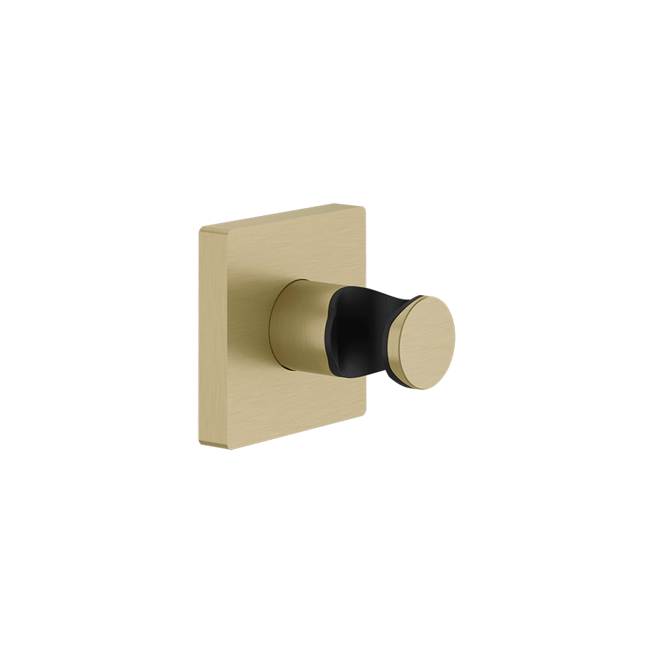 Gessi Handshower Hook 59157 in Brass Brushed Pvd