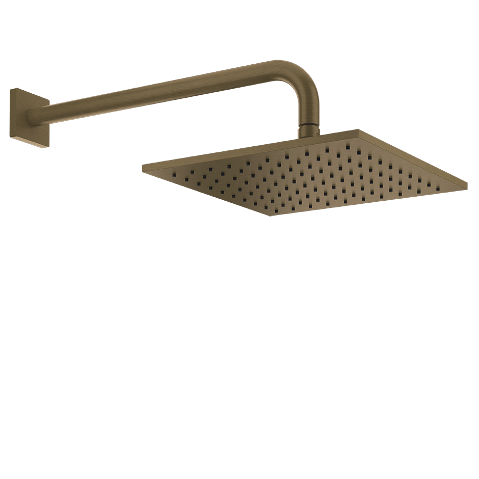 Gessi Showerhead 59158 in Antique Brass